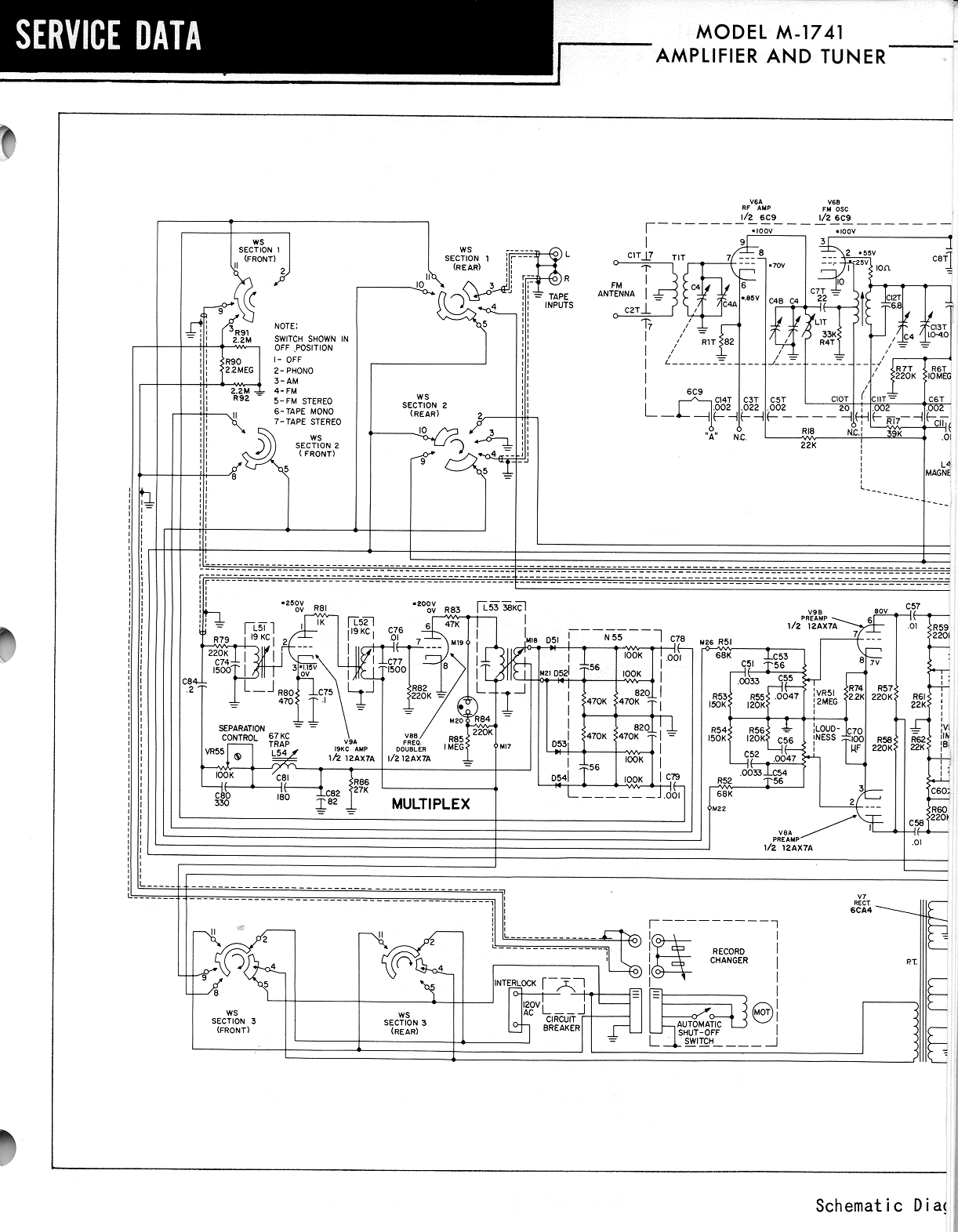 Delco Model 16129904 Car Stereo Wiring Diagram from oldtech.net